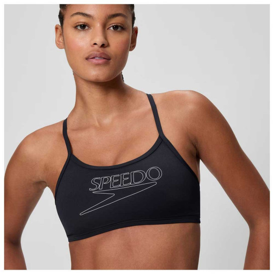 Speedo Γυναικείο μαγιό Endurance+ Logo Thin Strap Bikini Set